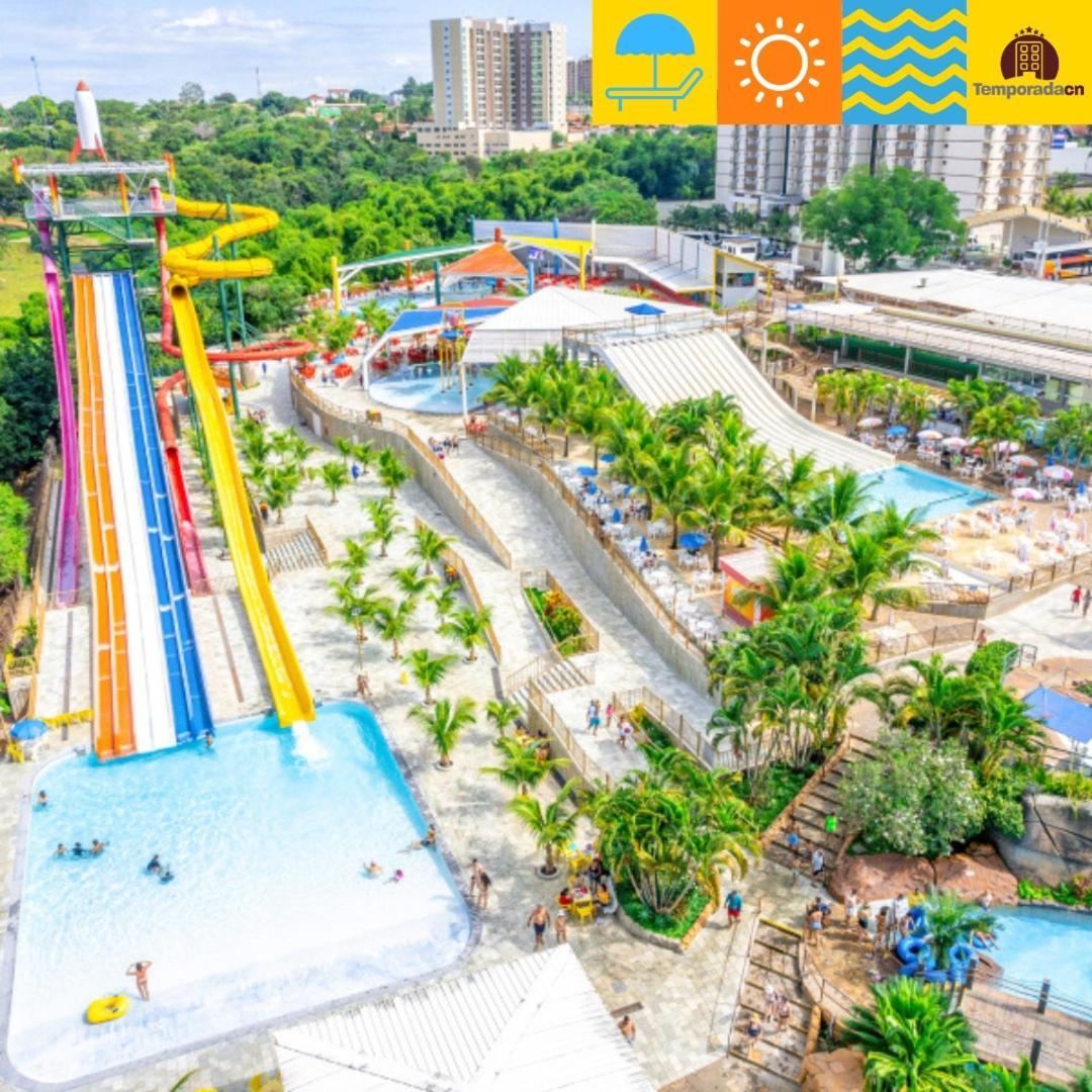 Aparthotel Piazza Com Acesso Ao Acqua Park - Gustavo Caldas Novas Exteriér fotografie